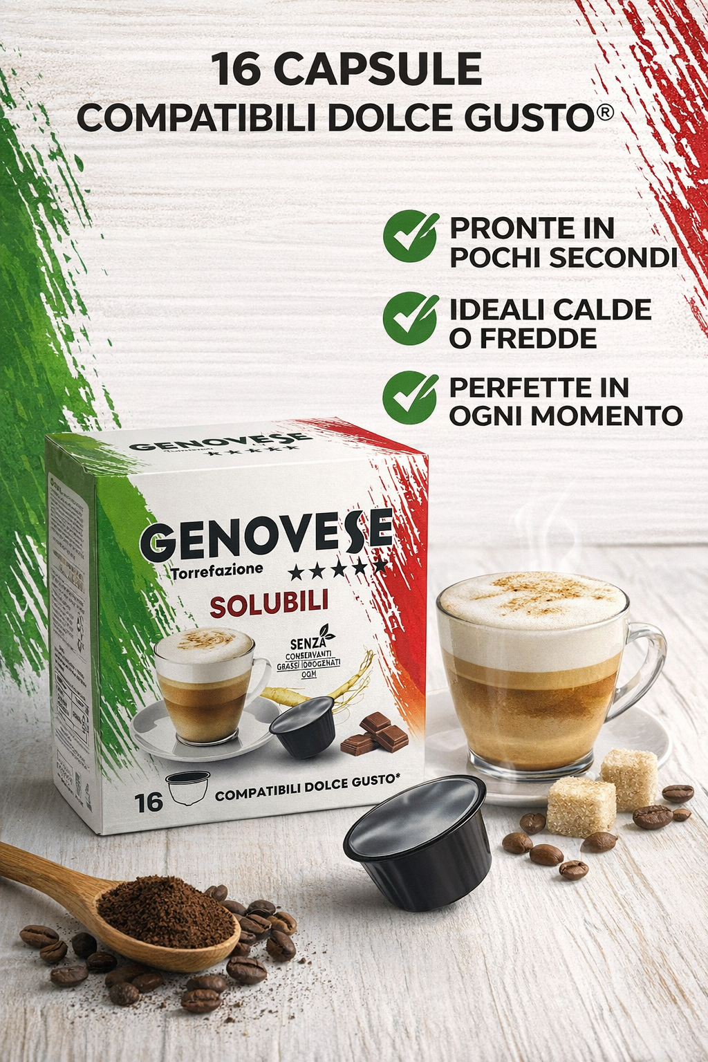 🍑 Thè alla Pesca – Capsule compatibili Dolce Gusto® (16 capsule)