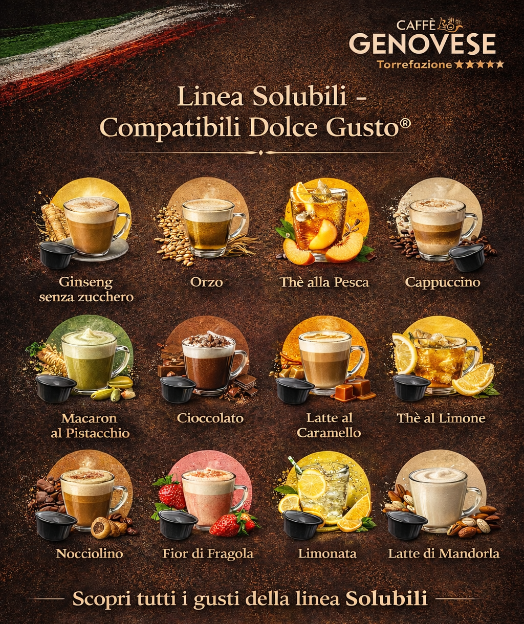 🍑 Thè alla Pesca – Capsule compatibili Dolce Gusto® (16 capsule)
